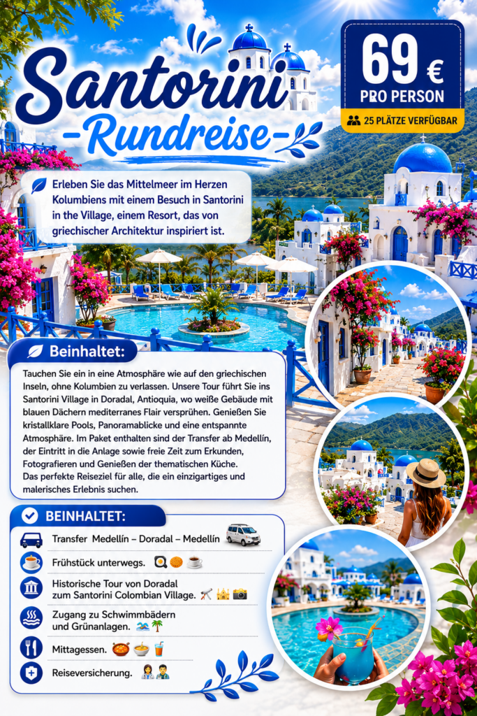 Santorini-Rundreise