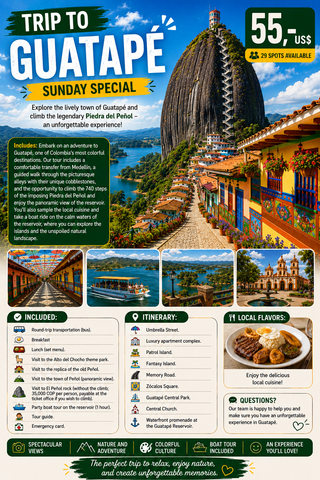 Trip to Guatapé (Sunday Special)